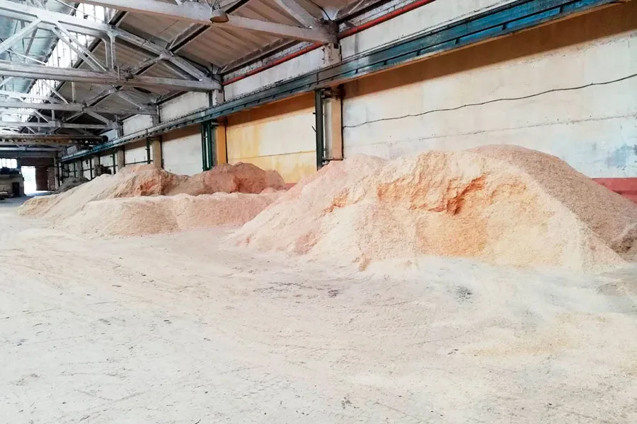 Производство древесной муки в Вологде